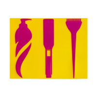 Термоковрик Желтый-Розовый